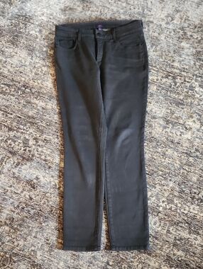 NYDJ Grey-Black Denim Legging Jeans